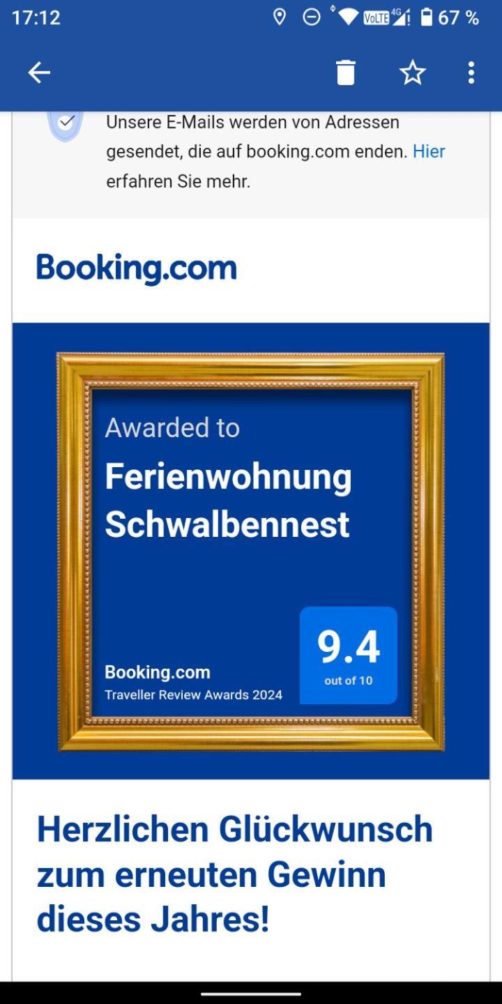 Ferienwohnung Schwalbennest Sommerach Extérieur photo